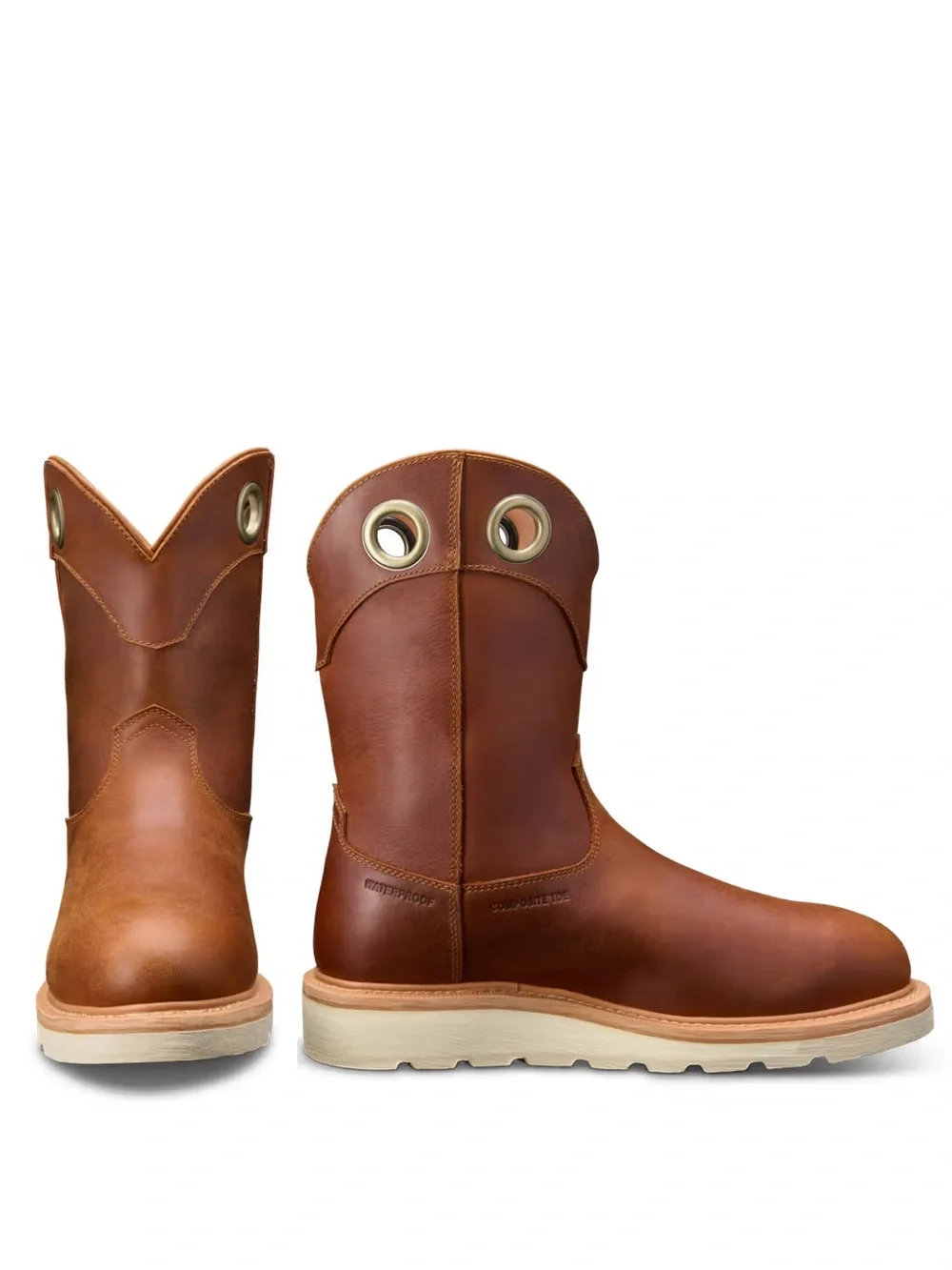 Tecovas Maple The LH WP Roper Comp Toe Work Boot - Picture 1 of 8